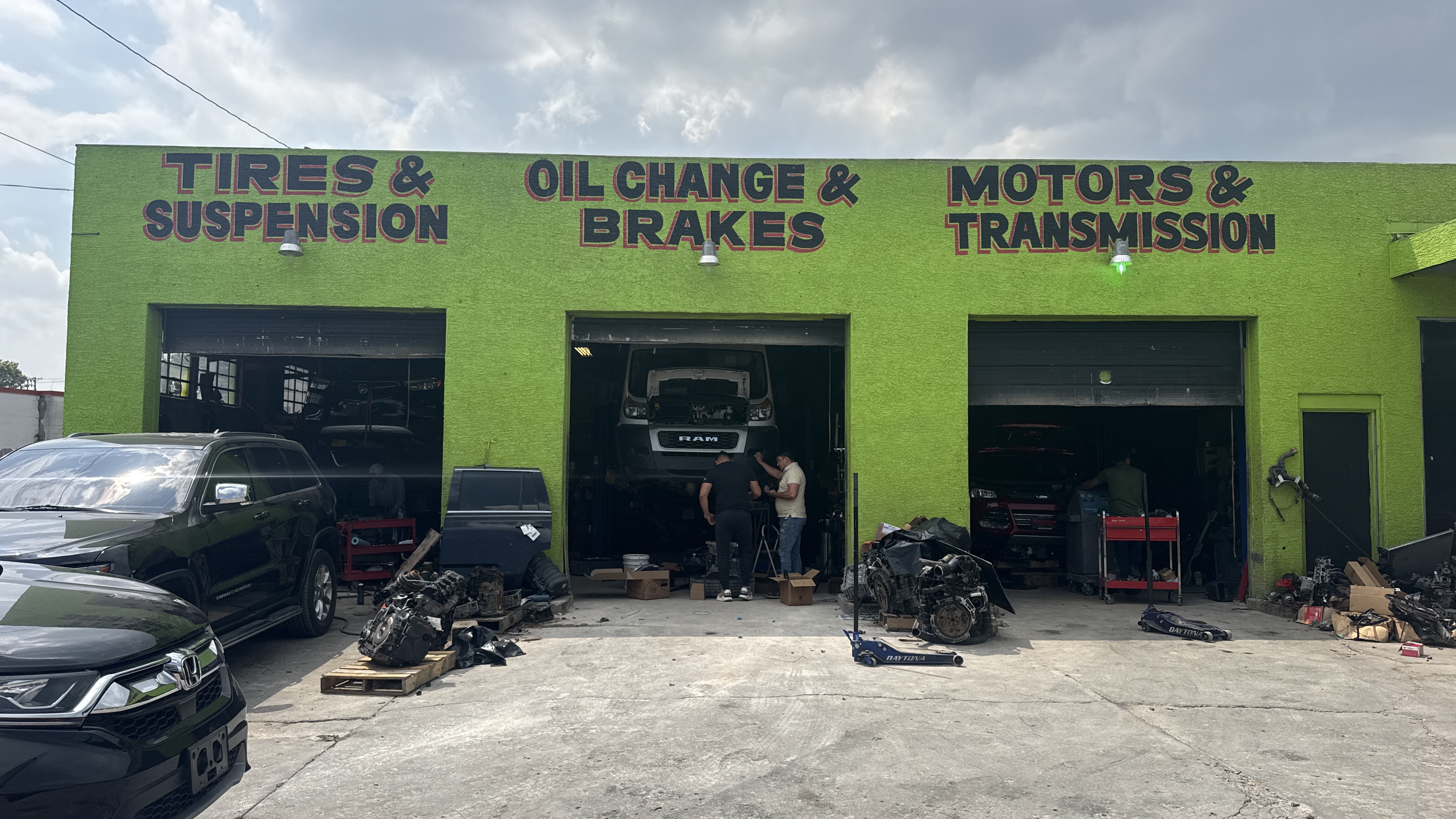 Prestige Auto storefront on State Ave